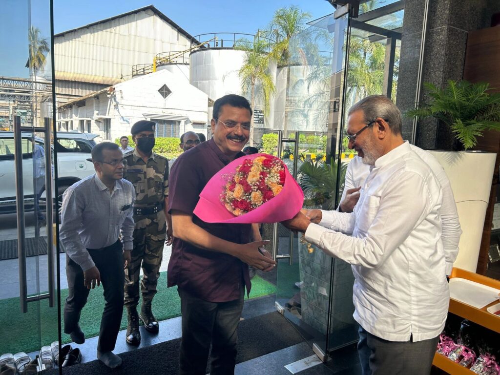 M11 was honoured to host Dr. Venkata Ramana Akkaraju, Chairman of the New Mangalore Port Authority.